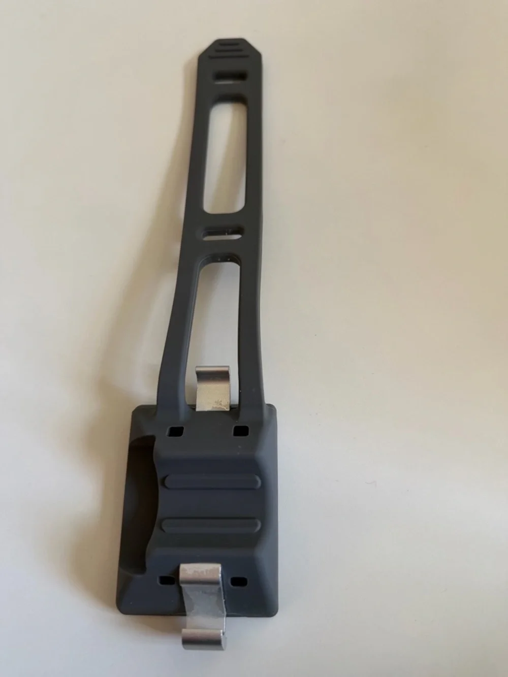 Universal Silicone Strap Mount in Dark Gray